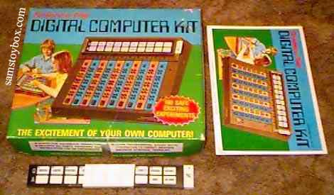 Radio Shack Digital Computer Kit box and instruction booklet